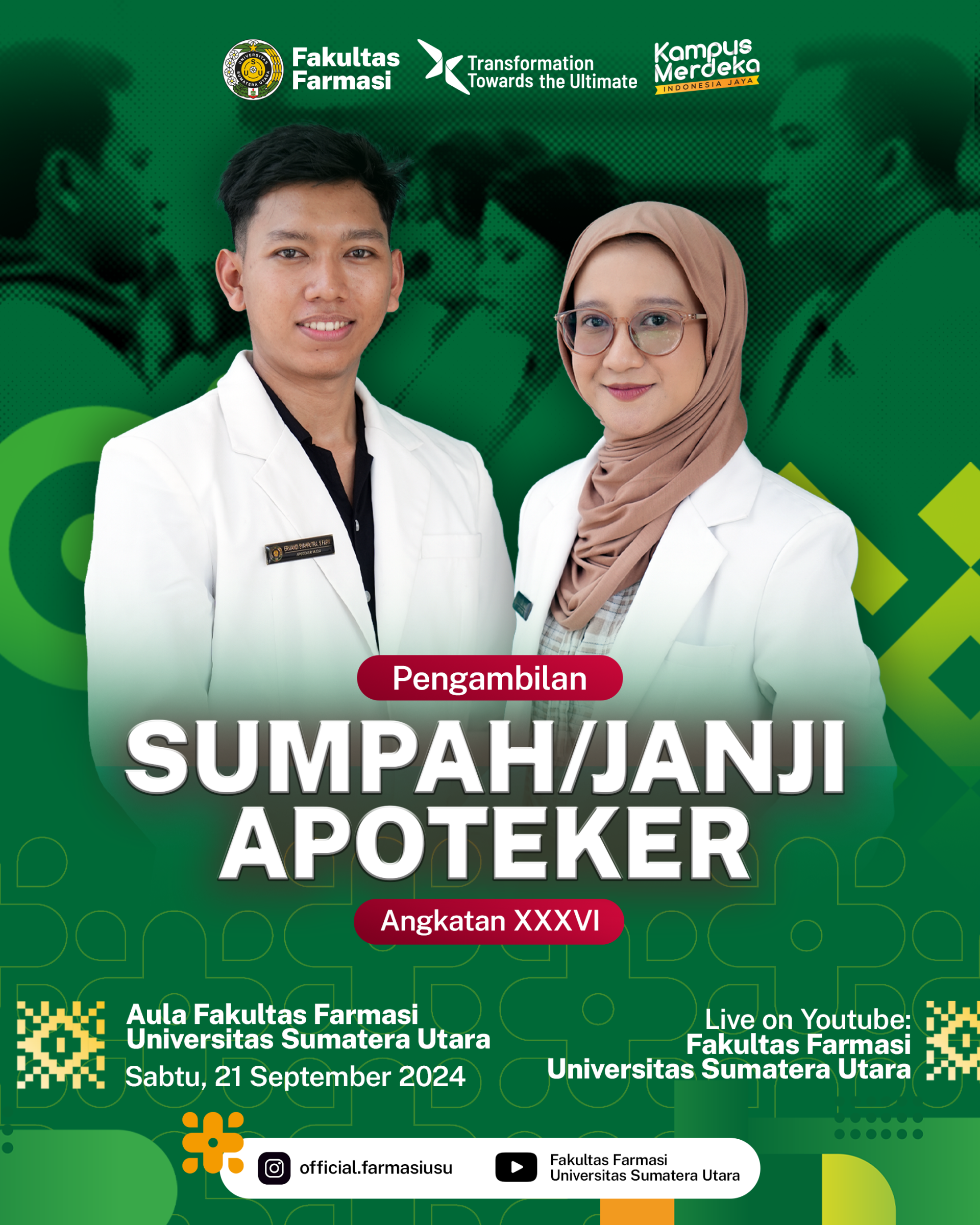 Taking the Pharmacist's Oath/Pledge
